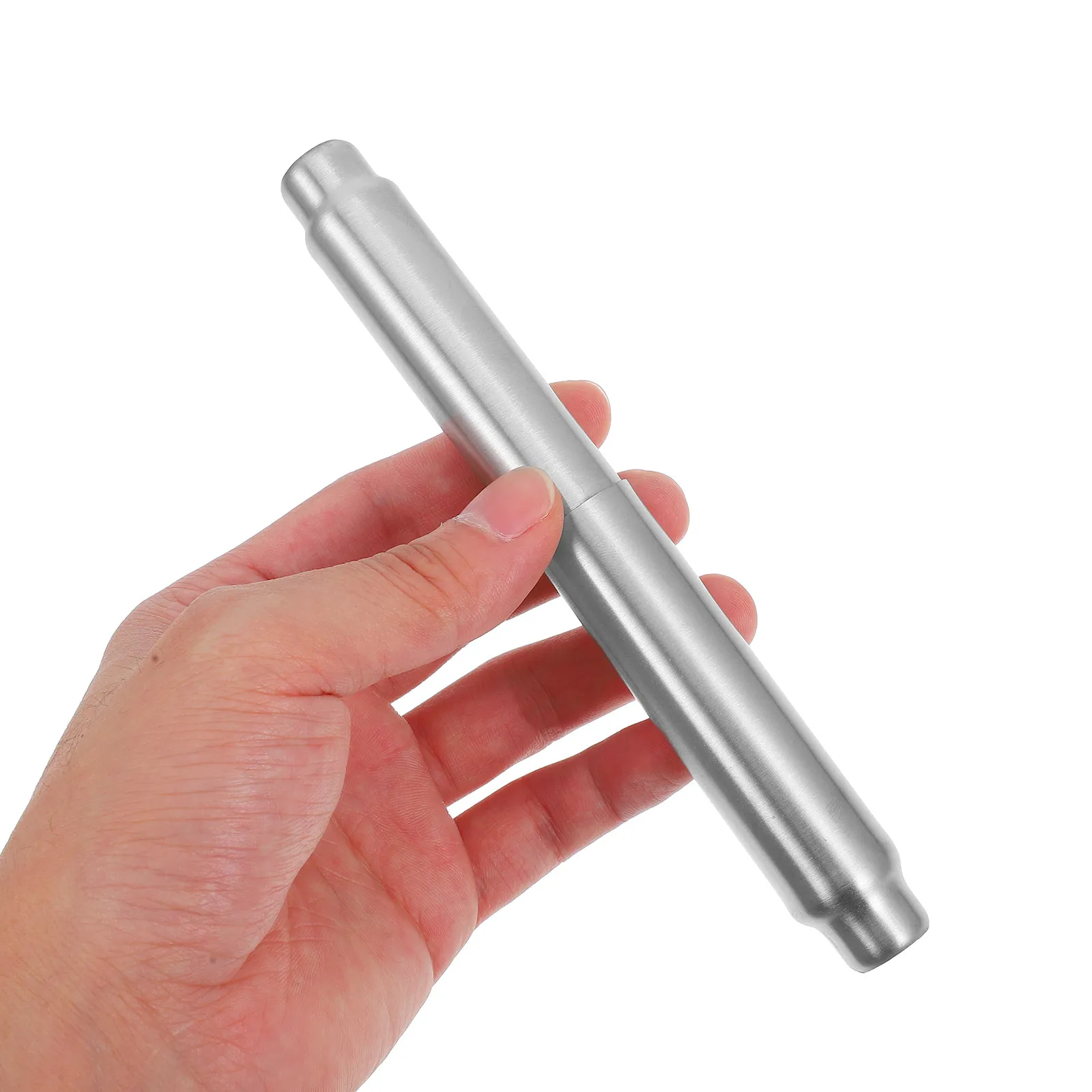 Stainless Steel Toilet Paper Holder Spring Loaded Rod Telescopic Replacement Rod Tissue Box Chrome Bathroom Paper Roll Dispenser
