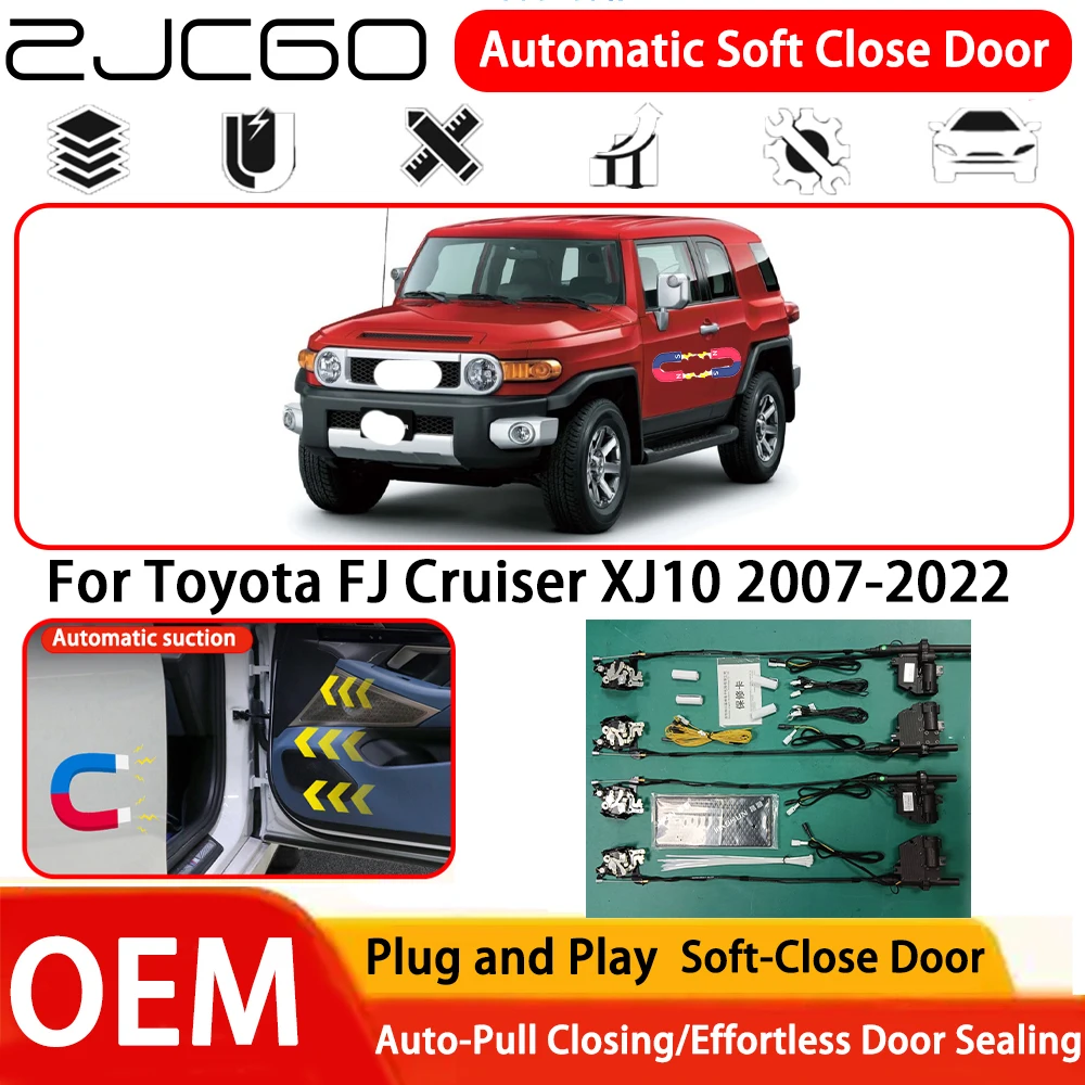 

Система автоматического мягкого закрывания дверей (Soft Close) для Toyota FJ Cruiser XJ10 2007-2022, OEM, Plug and Play