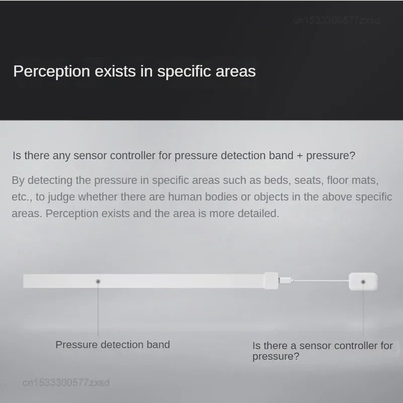 Xiaomi Linptech Pressure Sensor Object/Human Detection Sensor Adjustable Pressure Band Length Sensitivity Work with Mijia APP