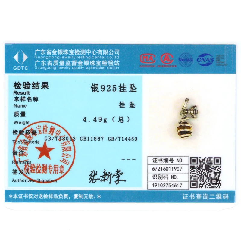 Bienen-Anhänger aus 925 Silber, Waben-Bienen-Charm-Anhänger, Passend für Original-Marken-Perlenarmbänder, DIY Silberschmuck-Herstellung – Detail 1