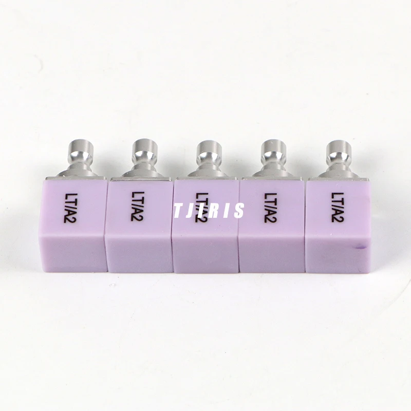 

Final Stock 5Pcs/Box C14 LT Dental Glass Ceramic Blocks Lithium Disilicate Blocks CAD/CAM Material