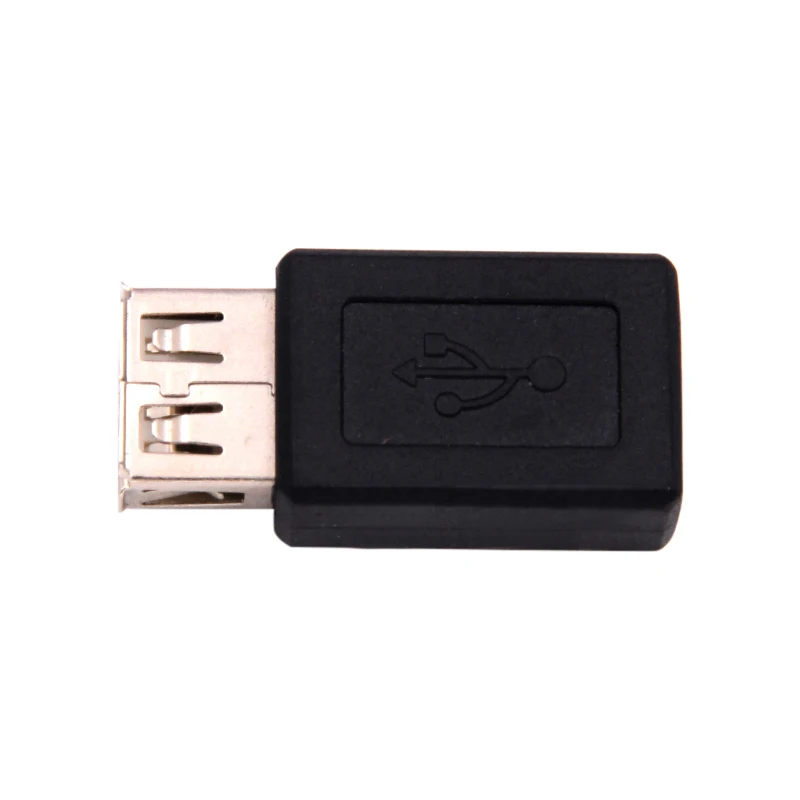 USB 2.0-Adapter Mini 5P auf A Stecker/Buchse USB auf Mini-USB für Android-Daten. Quadratischer T-Port-Konverter