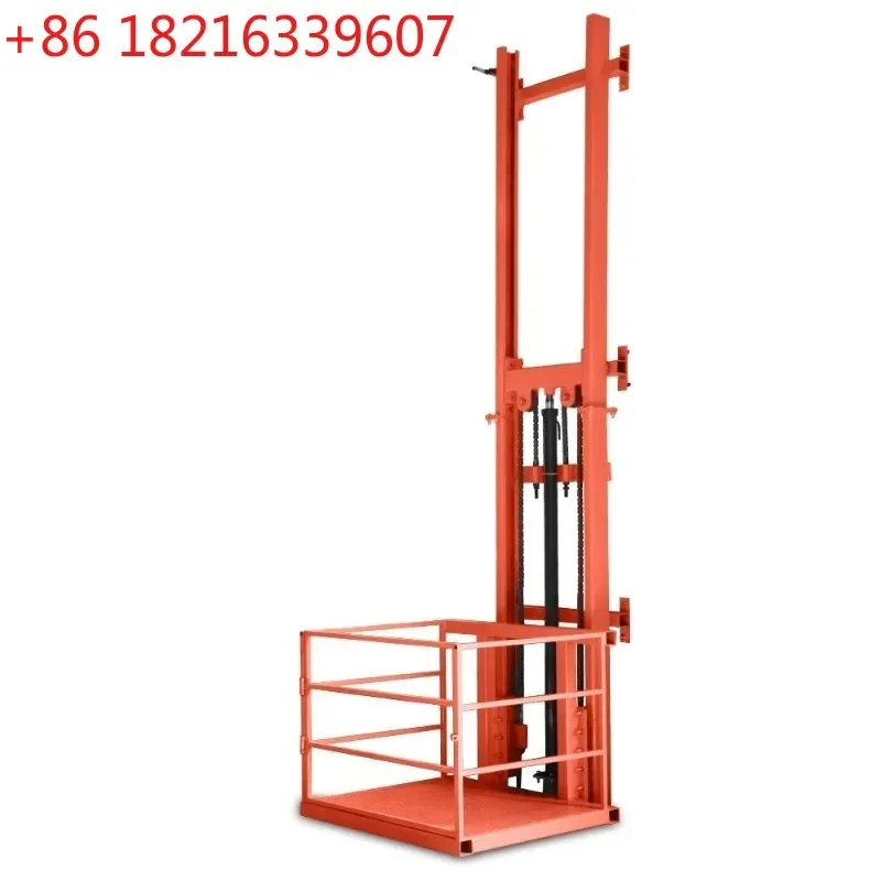 TAO Electric lift freight elevator home warehouse factory small hydraulic lift platform simple elevator hoist