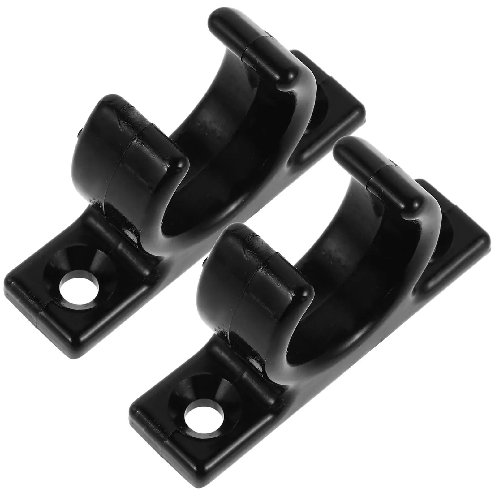 

2pcs Marine Pipe Clamp Ladder Clips Boat Paddle Mounts Holders Secure Holder Easy Installation Kayak Accessories