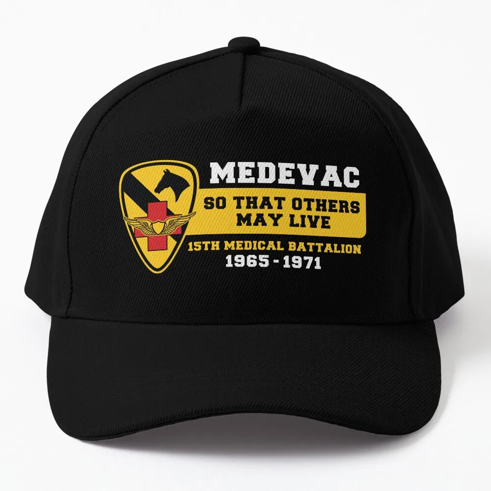 MEDEVAC / 15th MEDICAL BATTALION / 1st Cavalry Division Baseball Cap Ball Cap Uv Protection Solar Hat Sun Hats For Women Men's