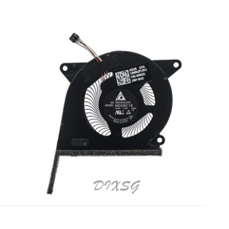 Computer CPU Cooling Fans For ASUS Zenbook S13 UX392 ND55C19-18G03 ND55C19-18G04 Cooler Fan Radiator replacement laptop parts