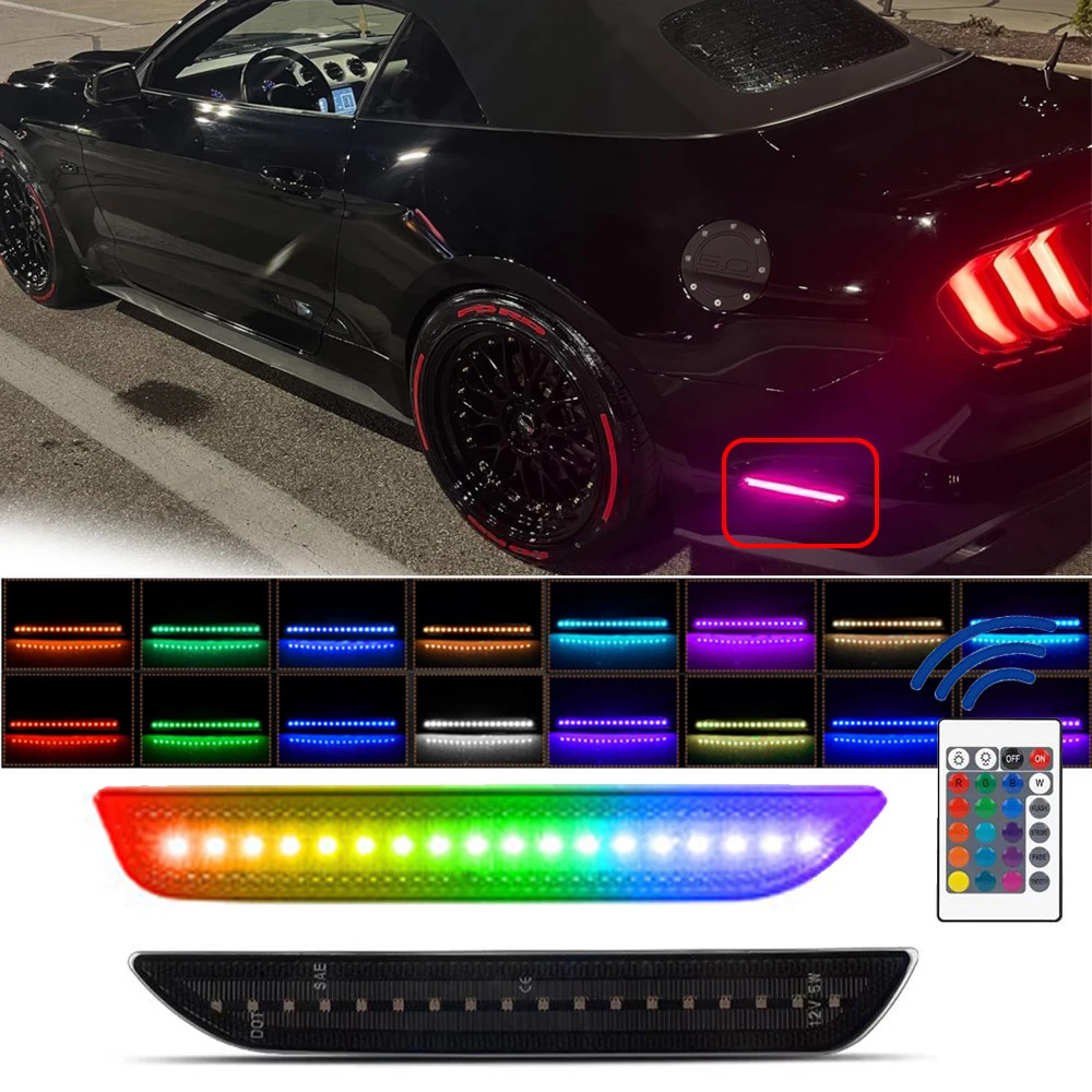 led-sequential-blinker-rear-bumper-side-marker-turn-signal-light-for-ford-mustang-2015-2023-multi-color-indicator-lamp