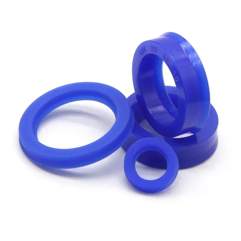 5Pcs UN Radial Shaft Hydraulic Seal (IDxODxTHK) ID 20~30mm Polyurethane Piston Shaft Piston Rod PU Single Lip U Cup Oil Seals