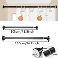 105-195cm Black