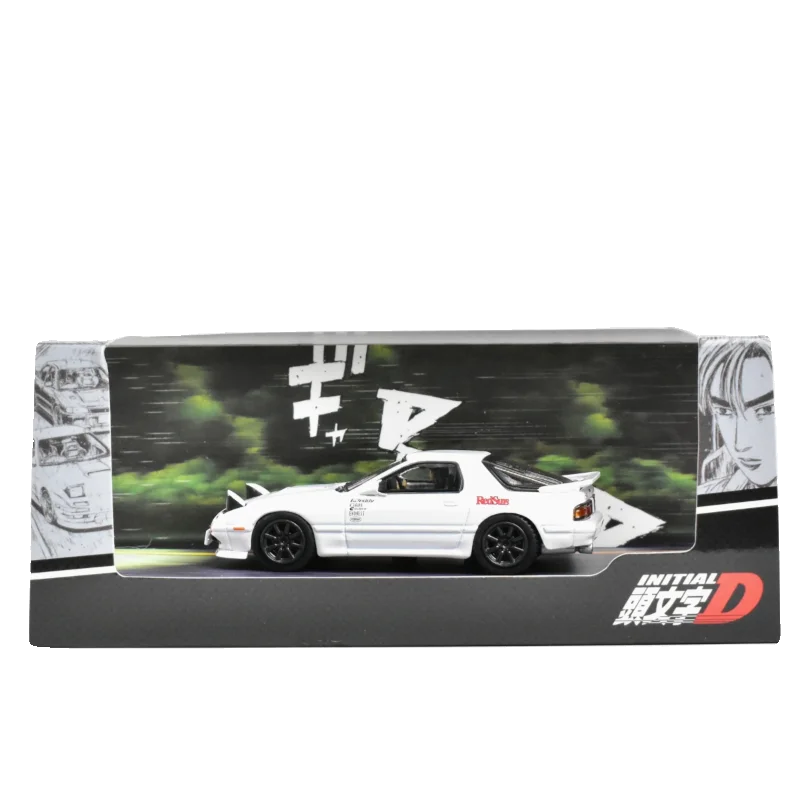 Hobby Japan 1:64 InitialD Mazda RX-7 FC3S Diecast Model Car