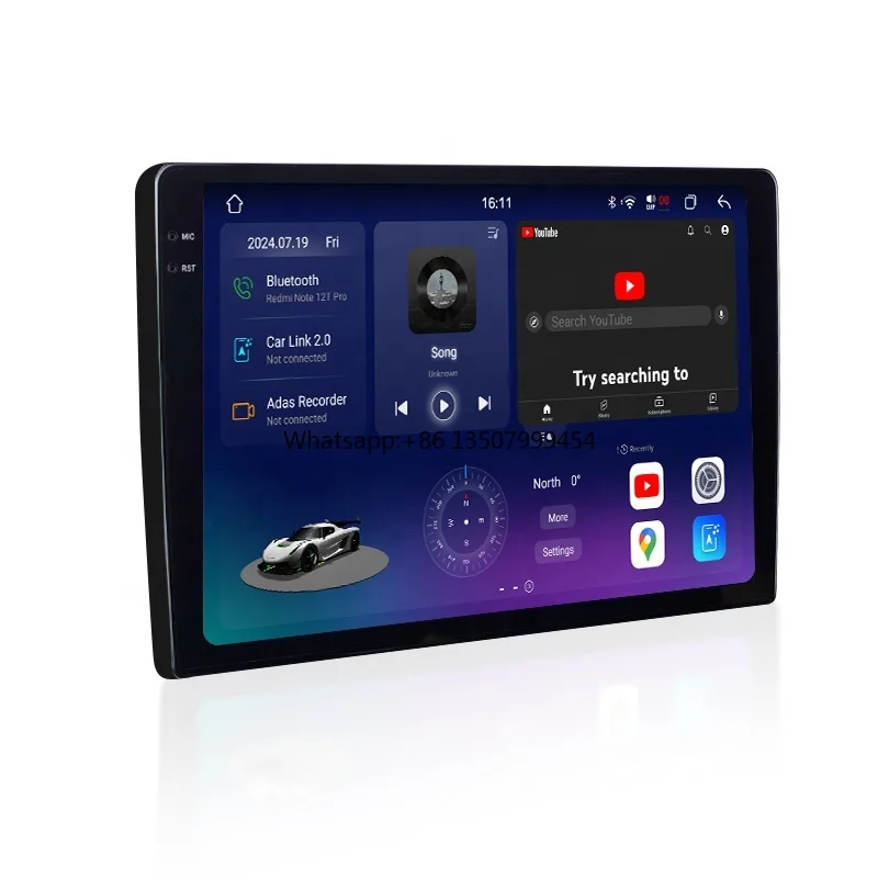 

6+128GB Universal 7870 Car Stereo Audio 9/10" 2000*1200 Android Carplay FM DSP Radio 2din Car Screen Multimedia Player WIFI GPS