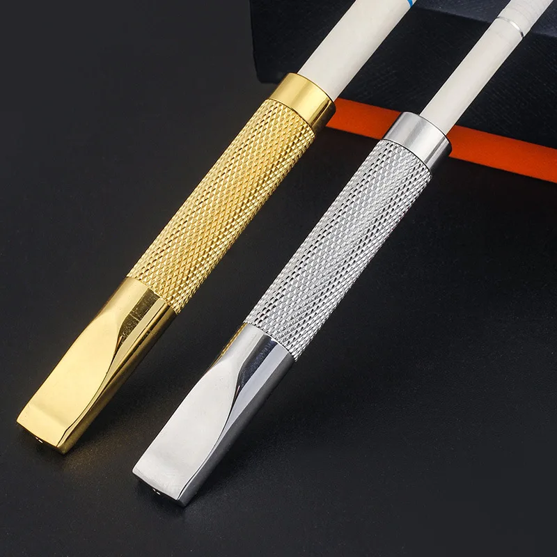 

Metal Cigarette Holder Filter Mouthpiece Reusable Cigarette Filter Holder Tip Cigarette Mouthpiece Tip Filter Holder Gift