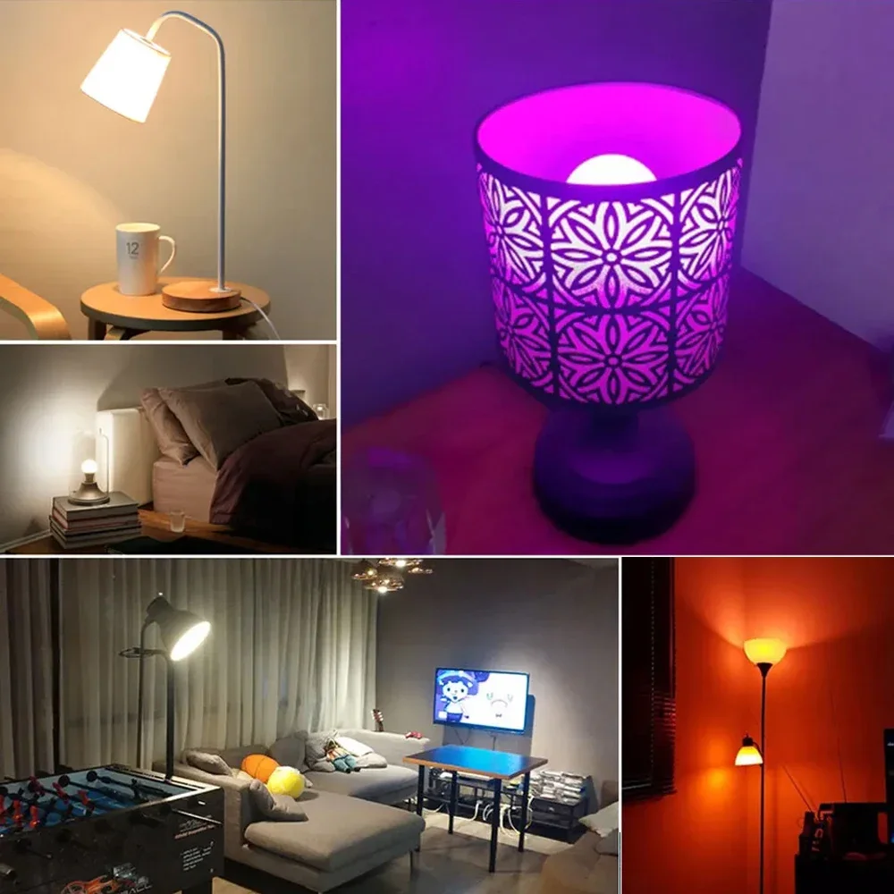 TNCE Tuya หลอดไฟ Zigbee E27 gu10 E14, RGB หรี่แสงได้, โคมไฟเทียน LED 2700-6500k, Smart Life APP, เสียง Alexa Google Home