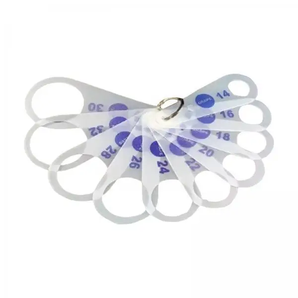 Home Fruit Selection Versatile Caliper PP Diameter Ruler Accurate Berry Sizer for Grading and Consistency