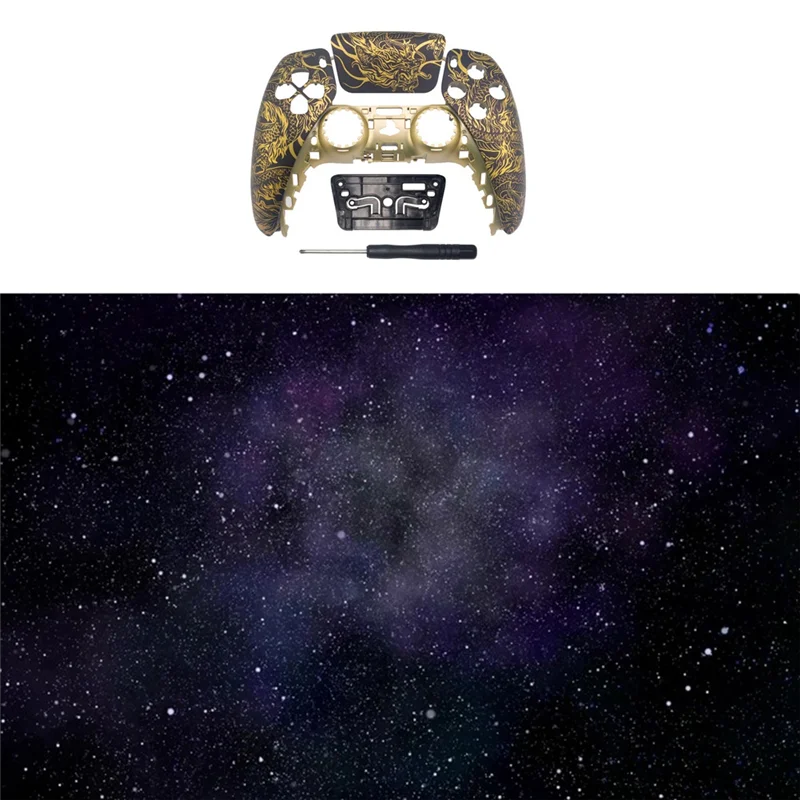 ل PS5 النخبة غمبد BDM-010 1Rd نسخة الجيل الغطاء الأمامي غمبد استبدال الغطاء العلوي استبدال تجديد جزء