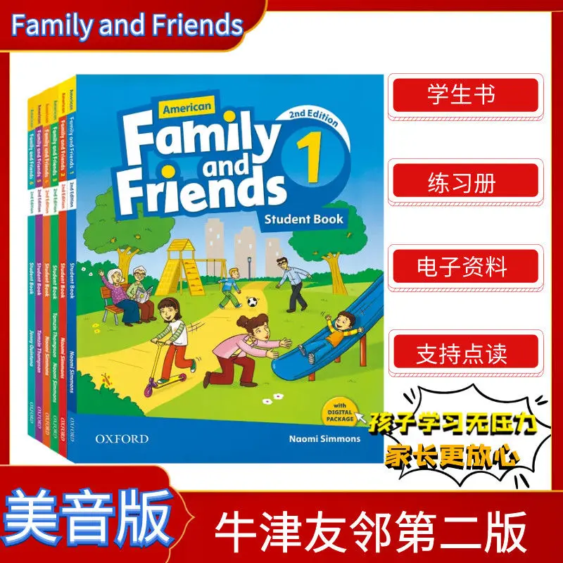 Oxford Family and Friends Starter Textbook American Version of the Student Exercise Book