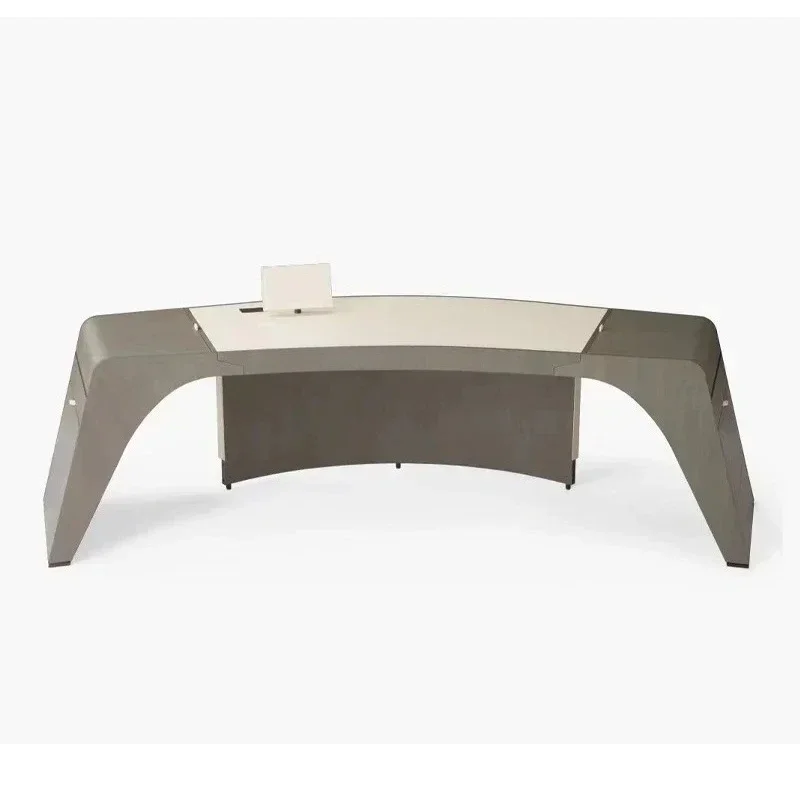 

Итальянский угловой офисный стол A15 и стул из массива дерева для дома и офиса (Гонконг)