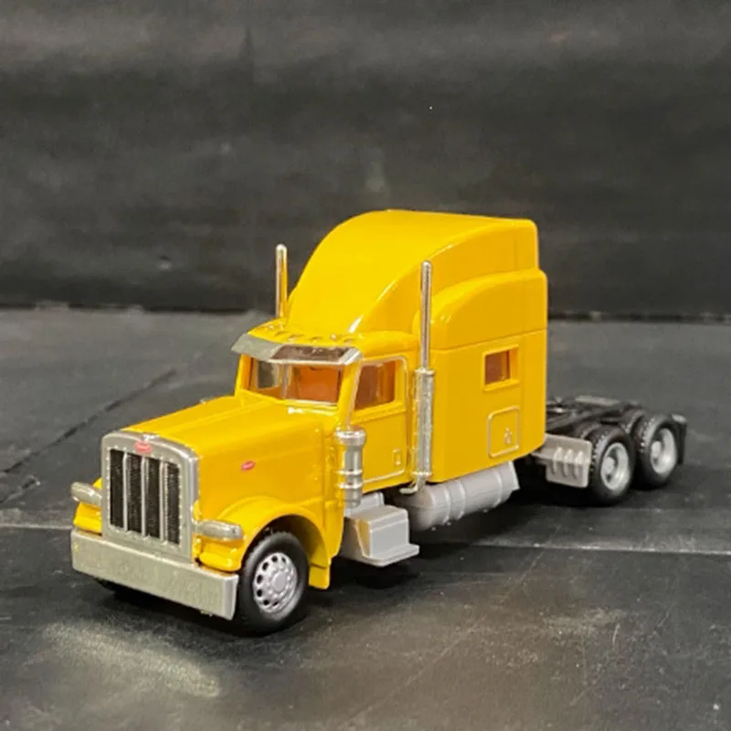 NORSCOT 1/87 Peterbilt 389 Alloy Heavy truck low board trailer Model Car Toys Souvenir Gift Static Display Hobby Collection