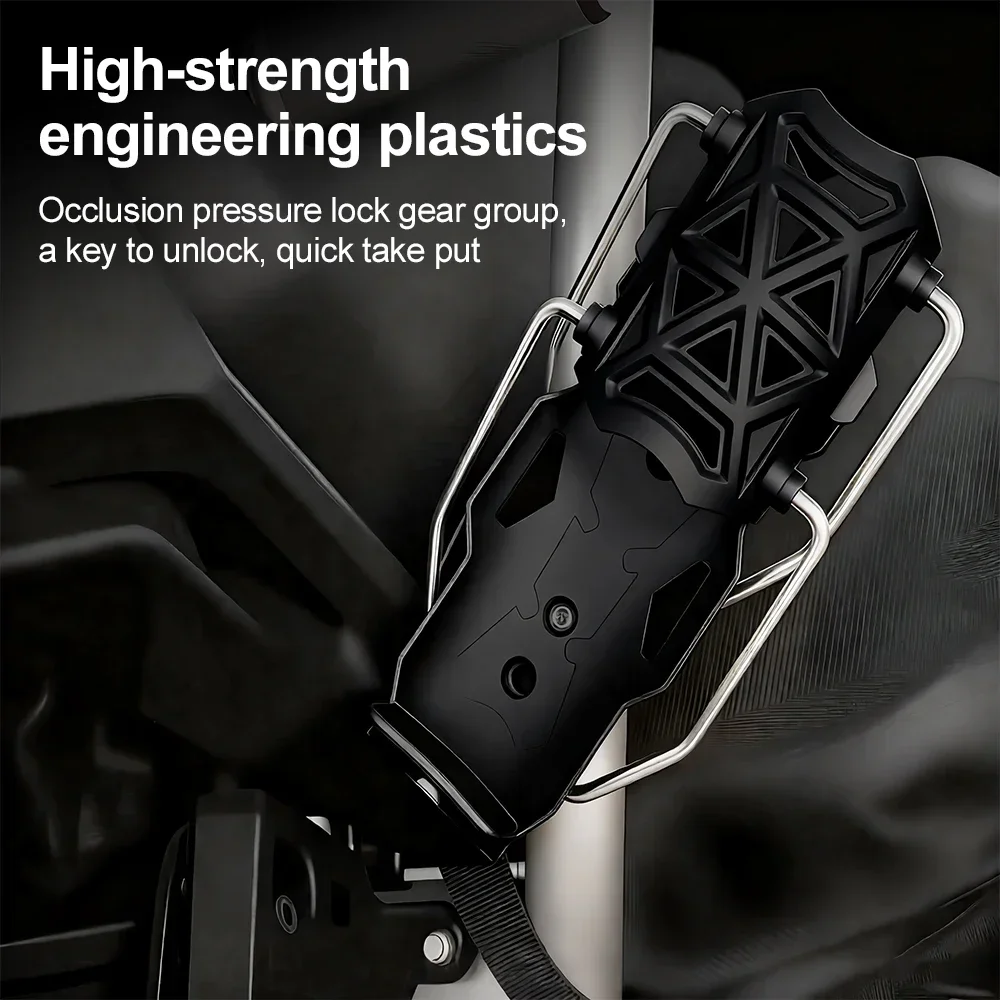 

Универсальный вращающийся держатель для стаканов для велосипедов, электровелосипедов и мотоциклов, без необходимости сверления