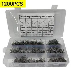 Máquina de reparación de plástico para soldar, grapadora caliente, parachoques, guardabarros, Kit de grapas, herramienta de parachoques, accesorios