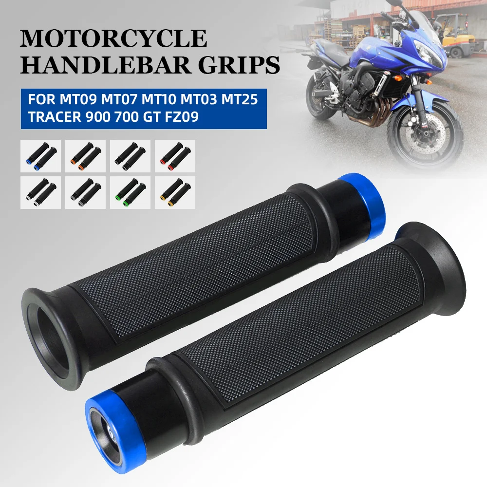 

For YAMAHA MT09 MT07 MT10 MT03 MT25 TRACER 900 700 GT FZ09 Universal Motorcycle Soft Rubber Handlebar Grips