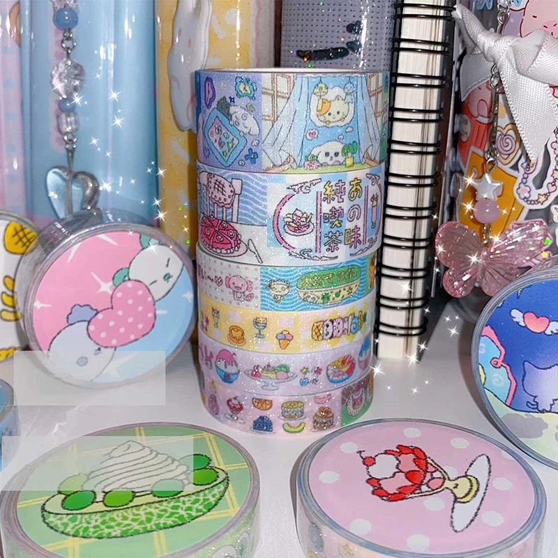 Kawaii Decoration Sticker Scrapbooking Material Ancient Dream Cute Animal Decorative Stickers For Journal Planner DIY Decals