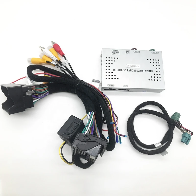 Audio/Video Input Kit For OEM Integration For BMW EVO System Series 1 2 3 4 5 6 7 Rear Camera Interface Connector Parking System