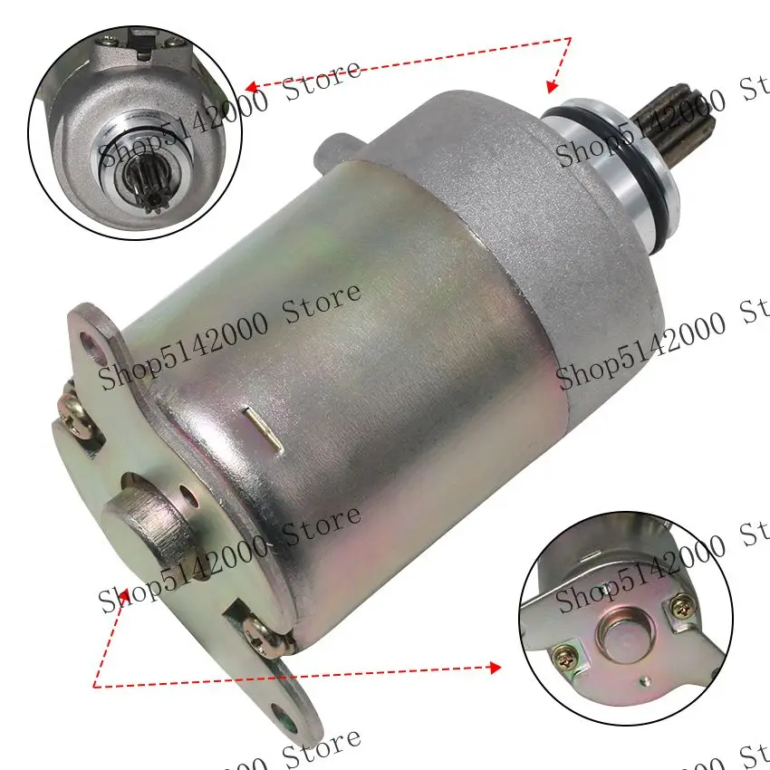 Motorcycle Starter Motor For Kymco Agility 125 City 200 City Like 125 LX Dink Classic 200 LC People S 200 I OEM:31200-KUDU-C00