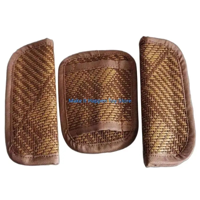 28EC Thoải Mái An Toàn Ghế Đai Dây Đeo Đệm Thoáng Khí Pram Ghế Đai Bảo Vệ Miếng Lót Bé Pram Dây Đeo Vai Bao