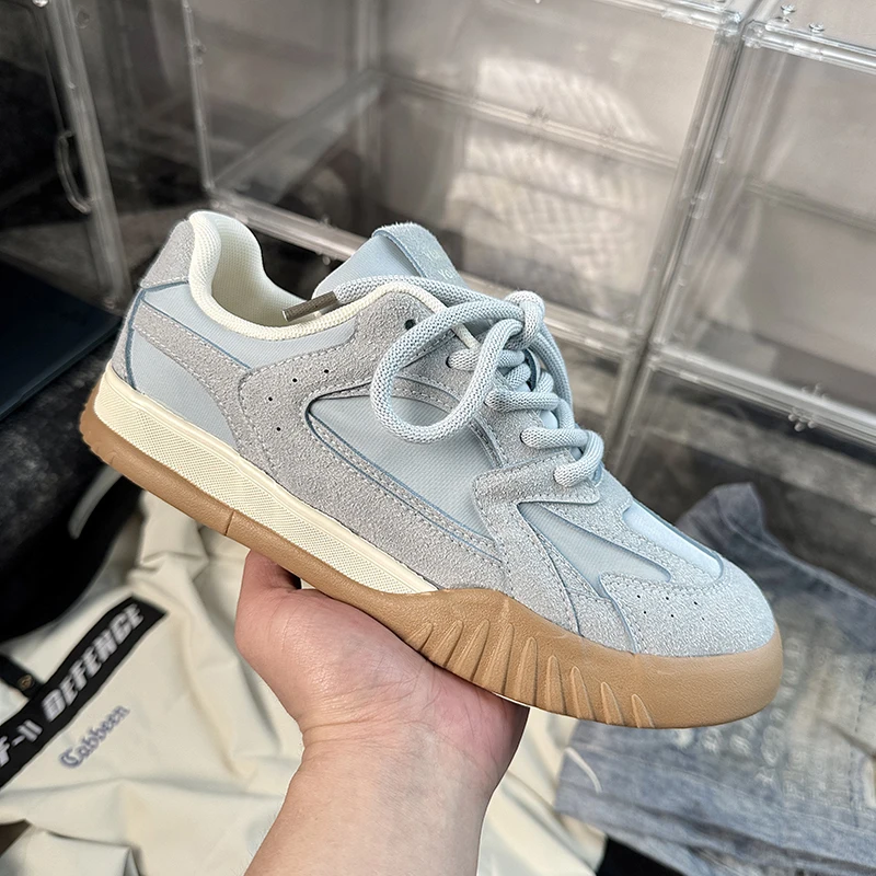 

Новинка весны 2024, мужская повседневная обувь, противоскользящие дышащие мужские кроссовки, модные удобные износостойкие хорошее качество, толстая подошва