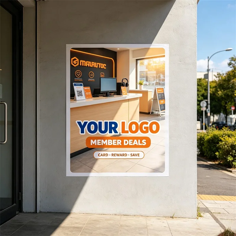 Any Size 100 cm Custom Stickers Suitable For Assisted Living Facility The Cinema Massage Parlor Commercial Advertising Promotion