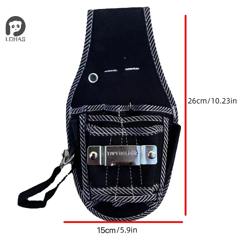 1PC Multifunctional Nylon Fabric Tool Belt Screwdriver Kit Holder Tool Bag Pocket Pouch Bag