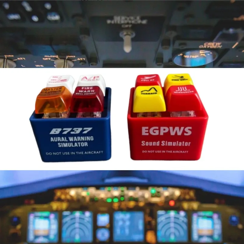 بوينغ 737 ايرباص EGPWS تحذير الصوت محاكي الطيار المفاتيح بوينغ ايرباص الطائرات التجارية الطريق الطيار طاقم سيارة المفاتيح