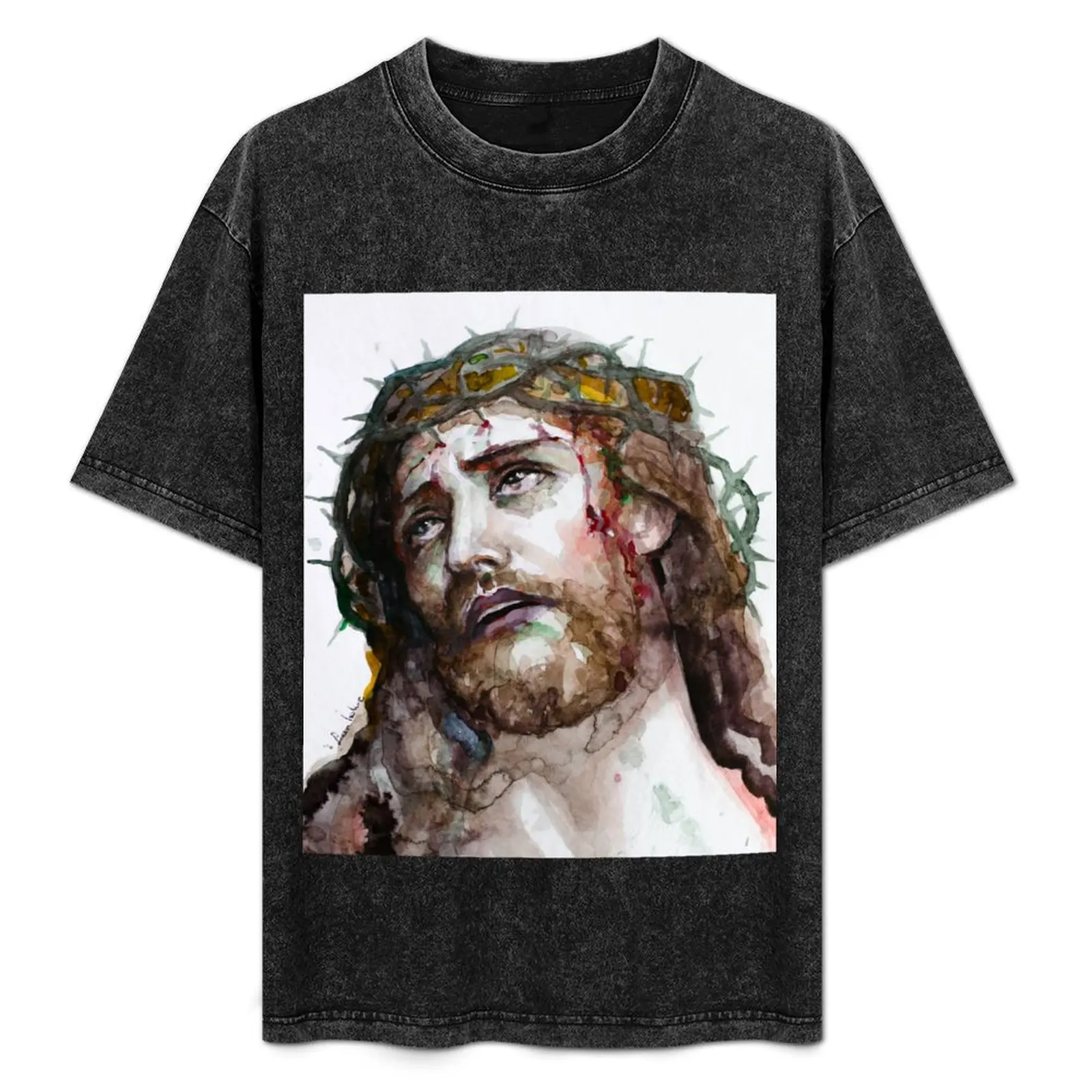 

Jesus 4 T-Shirt korean fashion rapper graphic tees graphics men workout shirt