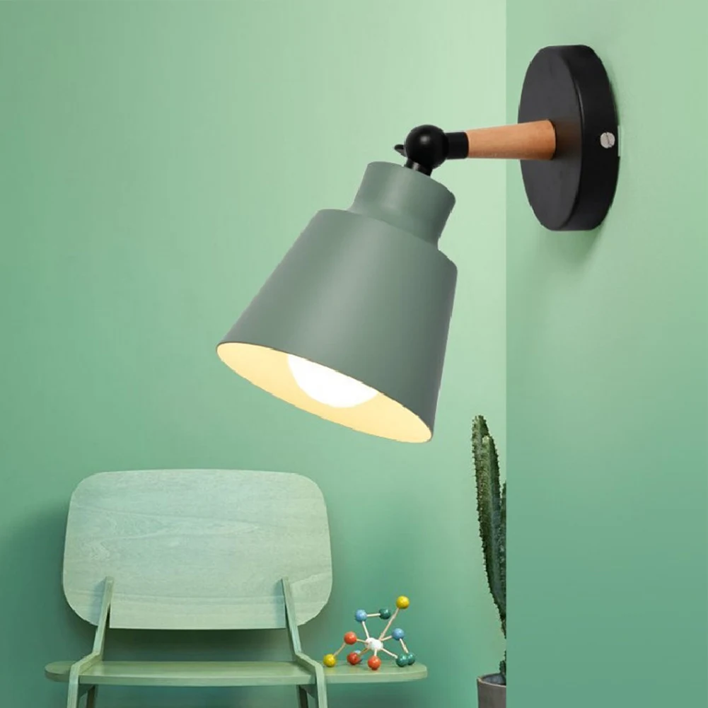 

Wall Sconces Lighting Fixture Set of 1, Rotatable Wall Mounted Bedside Reading lamp for Industrial Bedroom Bathroom No Bulb