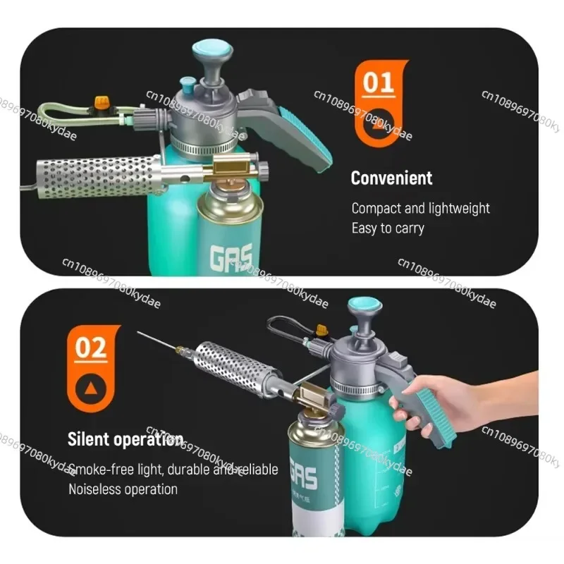 2L Portable Thermal Fogger Machine Disinfection Sterilizer Atomizer For Insect Mosquito Pest Control Spraying
