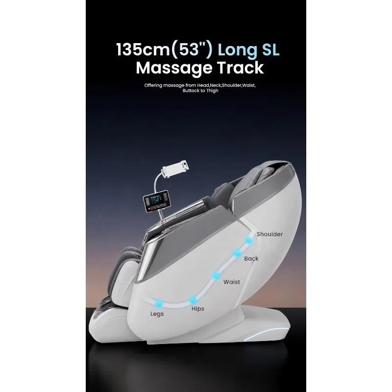 Customizable 4D  Zero Gravity Health Care Massage Products Chair Full Body  with Adjustable Size Thickness Color & Logo