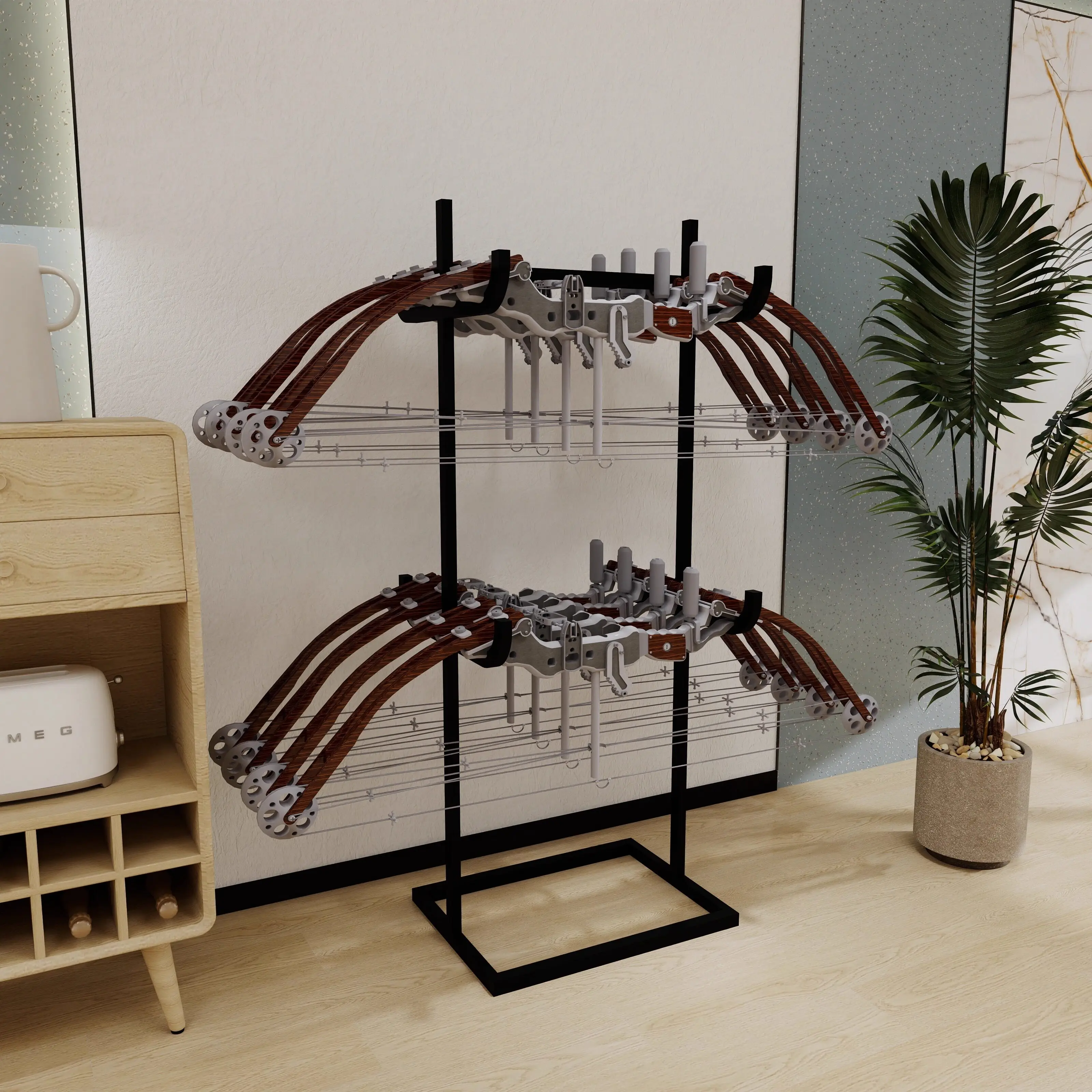 Bow and arrow stand Reverse composite bow stand Traditional bow  Knife and sword  Animation knife  Special arrow
