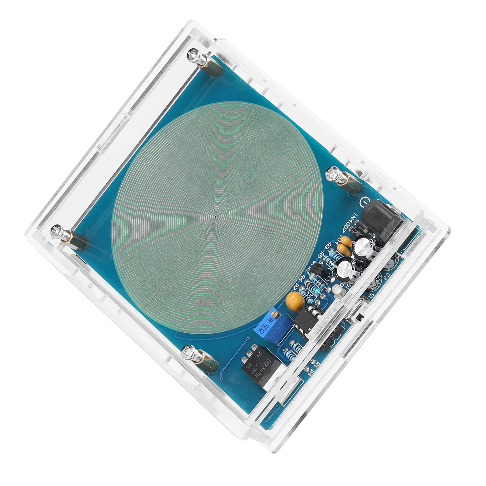 Generator Resonansi Gelombang Schumann 7.83Hz Resonator Audio Pulsa Frekuensi Ultra-rendah Antarmuka USB dengan Lampu Indikator ON OFF Fu