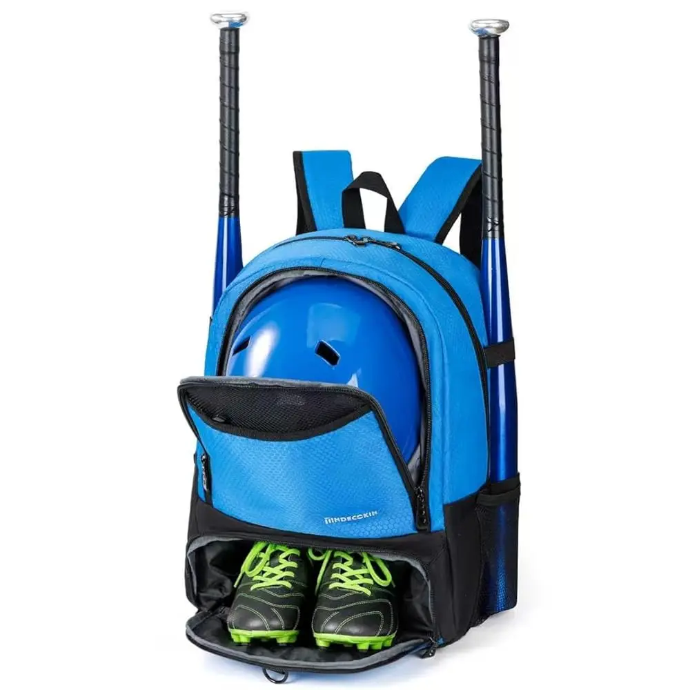 

Youth Baseball Bag - Baseball Backpack for Boys & Girls Softball Bag with Independent Helmet & Shoe Compartment - Fits Bat, G