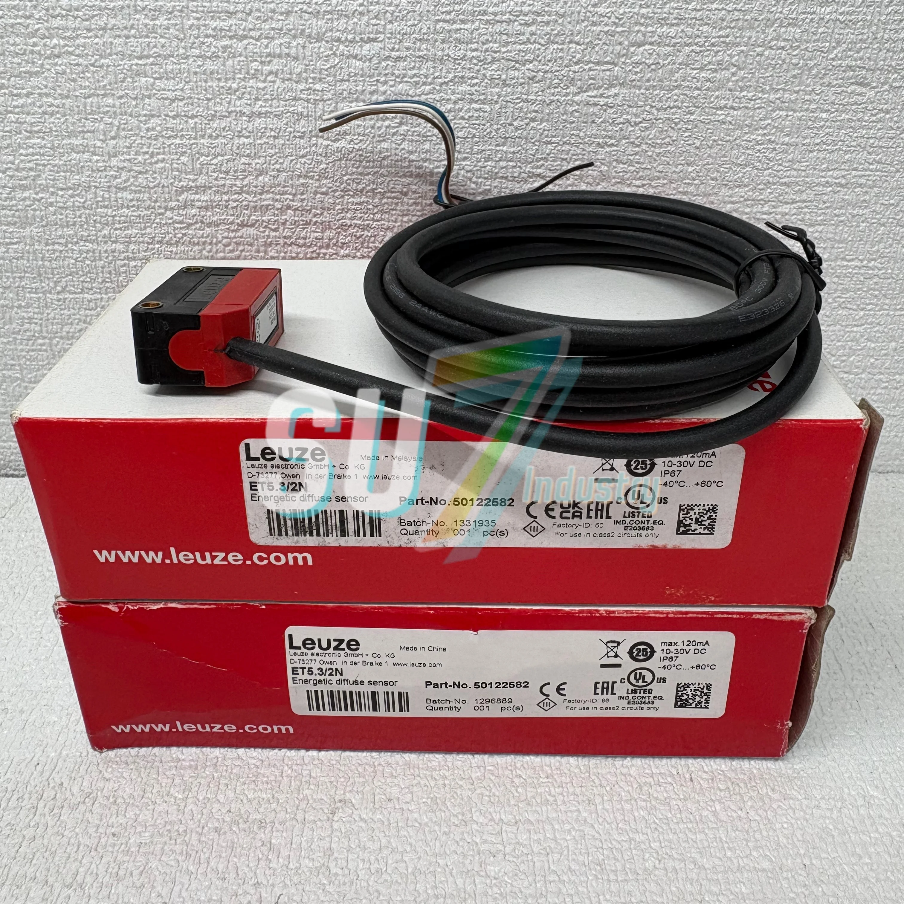 ET5.3/2N 50122582 Optoelectronic sensor   New original