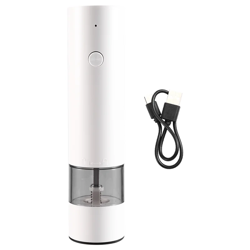 

AC93-Электрическая мельница для соли и перца, перезаряжаемая электрическая мельница для перца, перезаряжаемая ручная работа, идеально подходит для кухни