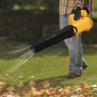 3000W Power Cordless Leaf Blower 3.3m³/min Air Output Blower Device 124.3mph Blowing Wind Blower Machine for Construction/Yard