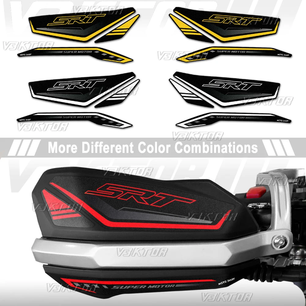 

For QJ Motor SRT 900 800 700 600 X SX Motorcycle Handguard Stickers Hand Guard Protetion Decals