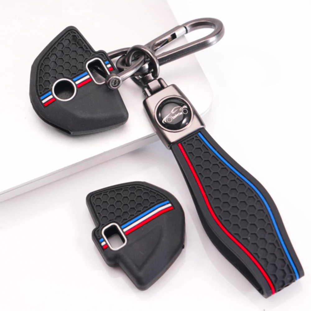 Key Fob Case With Wrist Strap For BMW S1000R S1000RR R1200GS LC R1200GS ADV R1200RT F700GS F800GS F750GS Motorcycle Flexible