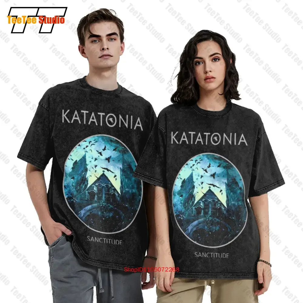 Katatonia Band Top Vintage Unisex T-Shirt Progressive Rock Metal X2IP