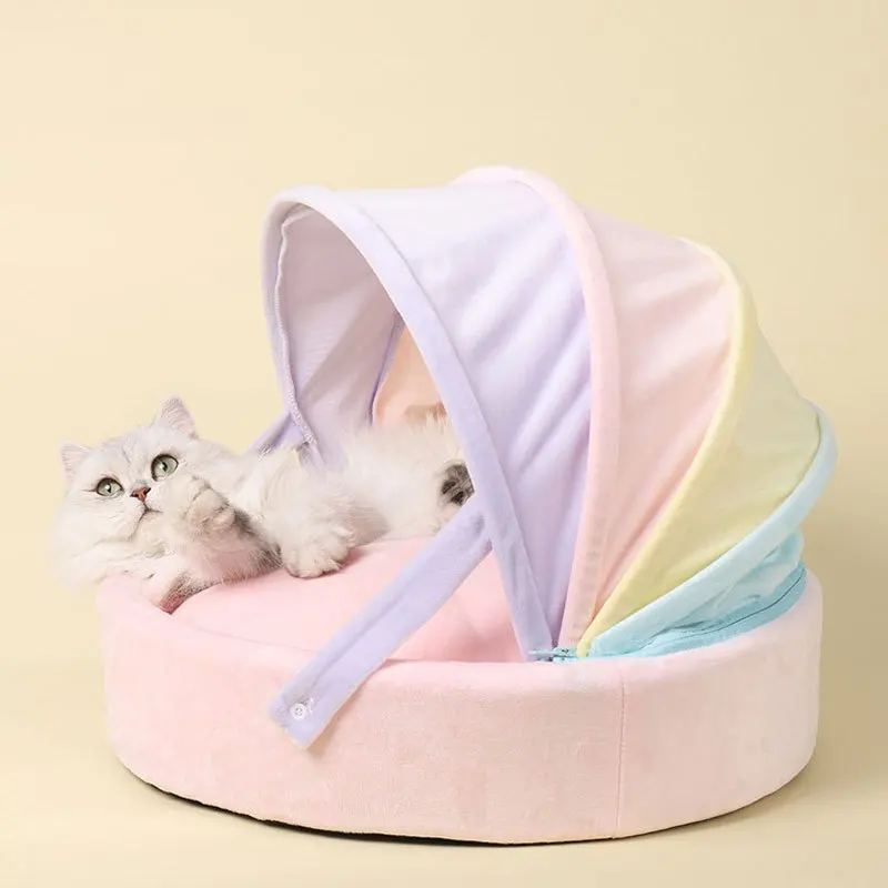 Cat  Tunnel Bed Mats Cat  Toys Cat Accessories Play and Sleep Cat Puppy Small Dog House Creative Pet Bed Supplie Cat Tunnel Nest