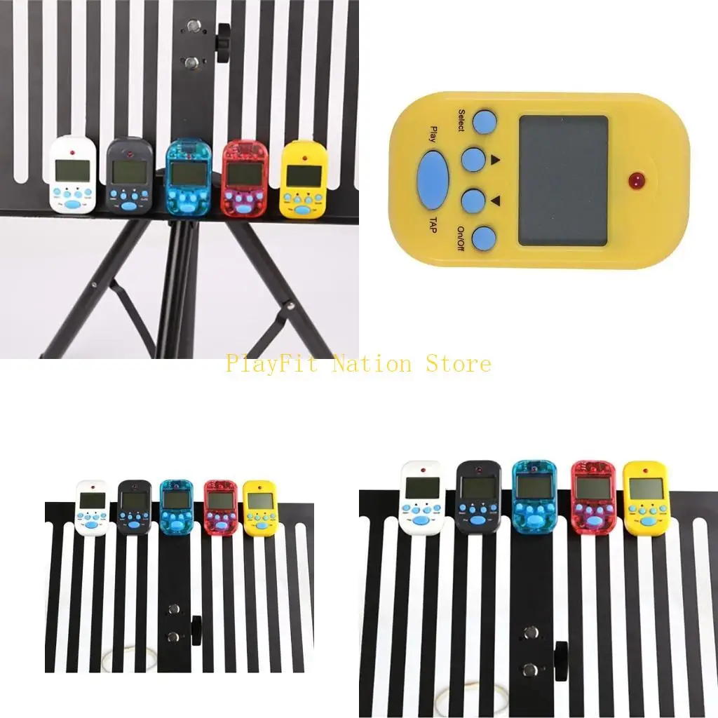 

242F портативный мини-электронный метроном, карманный метроном с клипсой, легкий ЖК-дисплей, цифровой ритм, профессиональная