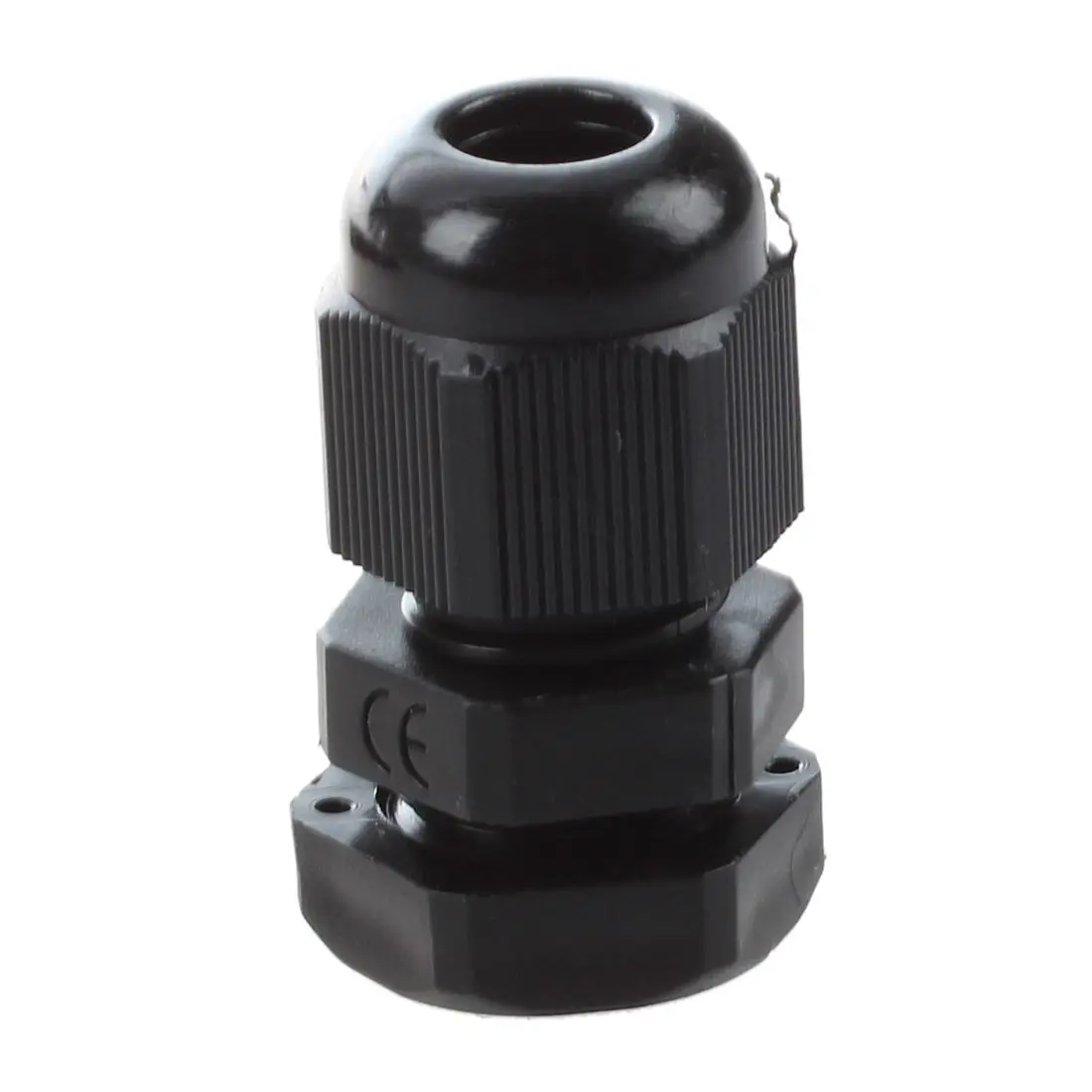 8 PCS PG7 Plástico Preto Conector de Glândula de Cabo À Prova D 'Água 3-6.5mm QUENTE