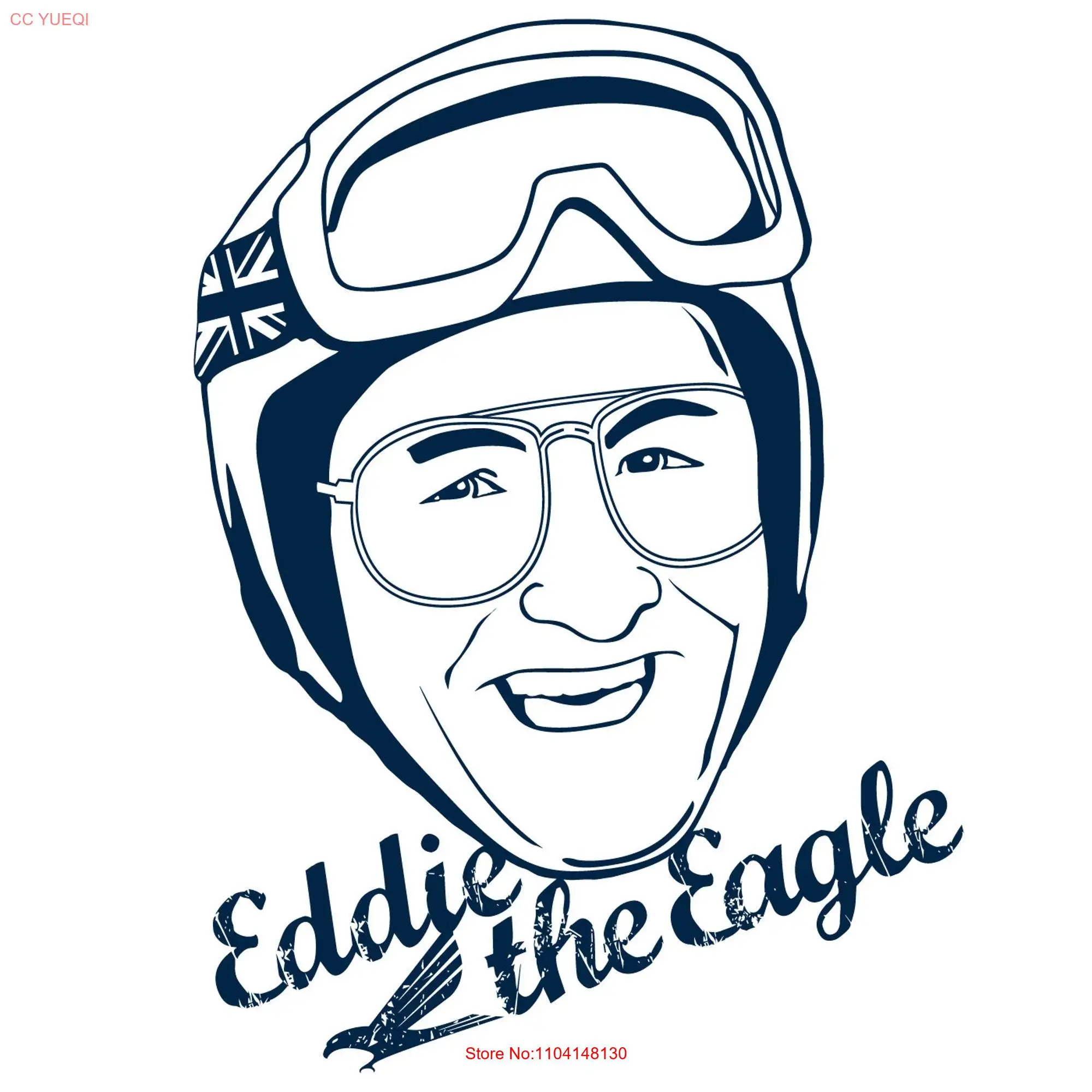 Eddie the Eagle T Shirt long or short sleeves